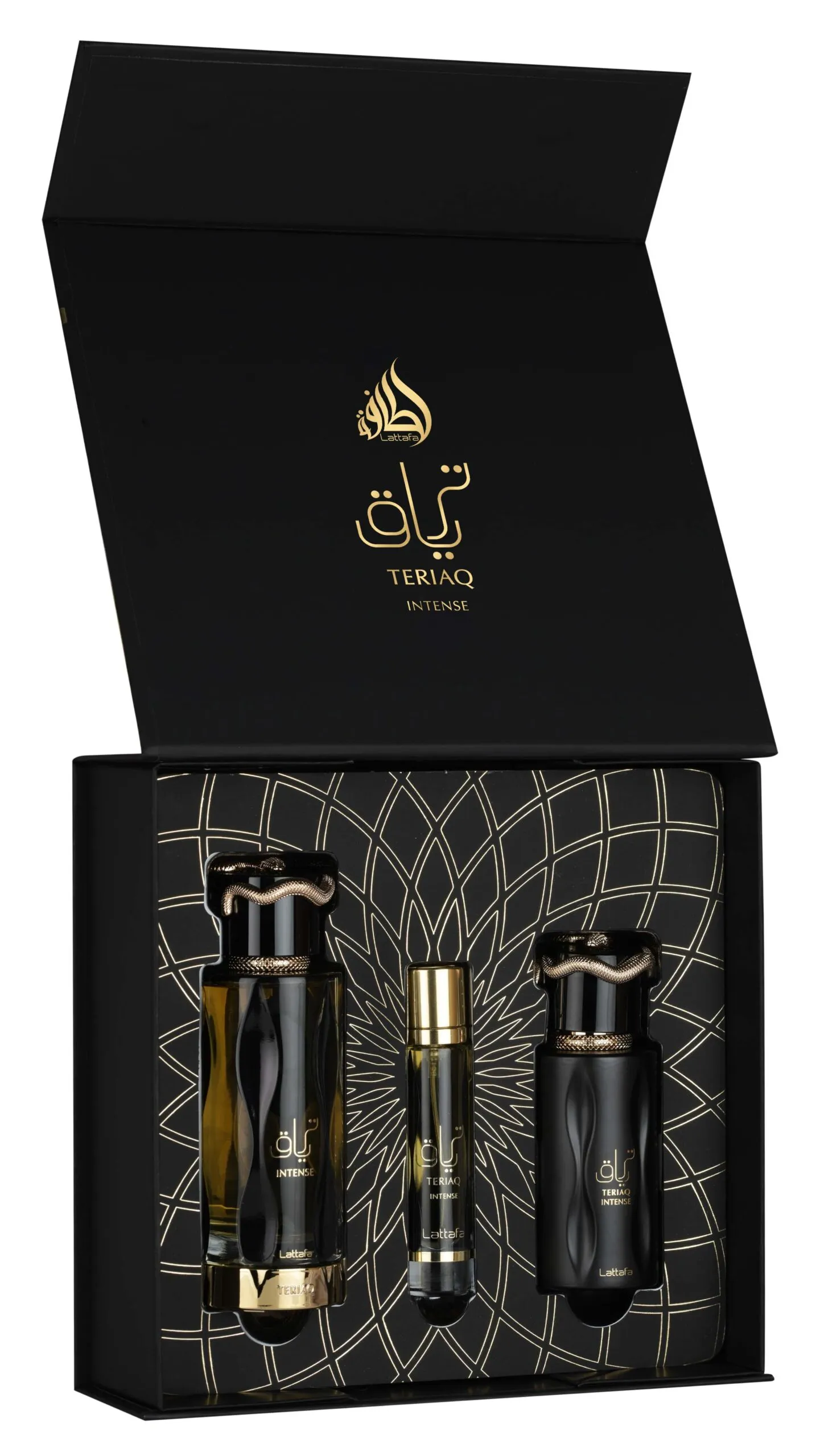 Lattafa GIFT SET TERAQ INTENSE 100ML + 12ML + HAIRMIST